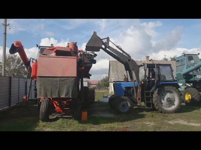 Вынужденный ремонт и установка двигателя СМД-22