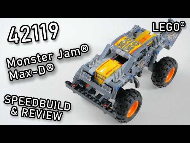 LEGO 42119 Speedbuild Review | LEGO Max D | Review 42119 LEGO Technic 2021 | 42119 Speedbuild