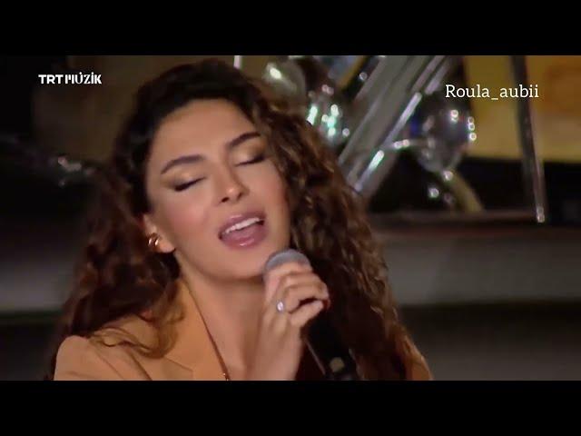 اغنية Hoş geldin بصوت ايبرو شاهين من برنامج laterna #ebruşahin