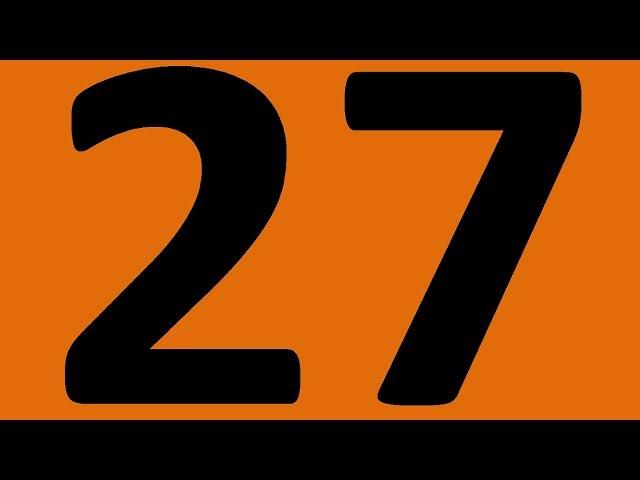 АНГЛИЙСКИЙ ЯЗЫК ДО АВТОМАТИЗМА - УРОК 27 ГРАММАТИКА УРОКИ АНГЛИЙСКОГО ЯЗЫКА