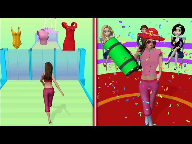 Clothes Run  All Levels Gameplay Android,ios