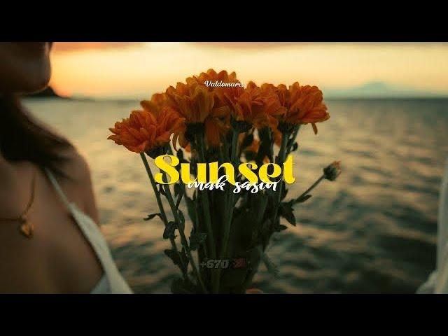 Valdomarcs - SUNSET MAK SASIN  (Official Music Video)