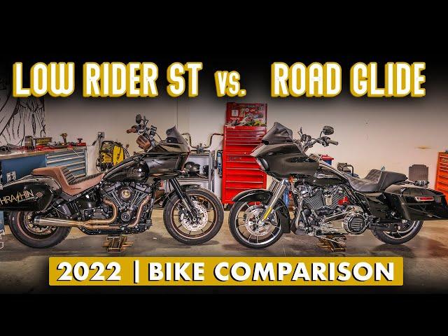 2022 Harley-Davidson Low Rider ST vs. 2022 Harley-Davidson Road Glide Comparison!