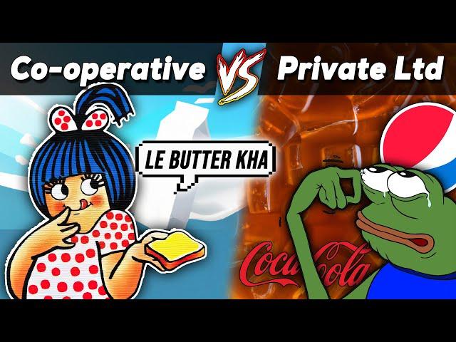 How AMUL Scared Mega Corporations with Farmers || Cooperative ||