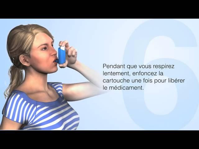 Comment utiliser un inhalateur-doseur correctement