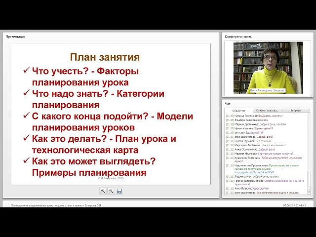 Планирование современного урока: модели, этапы и планы