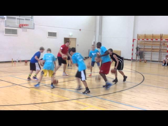 KK Rae Koss ja T4G camp 2014 round dribbling