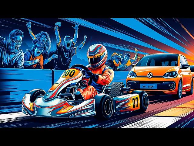 Karting Fun at Kartmania with VW e-Up! | Watch Until The End for Deleted Scenes!