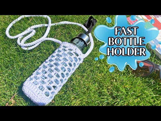 How to Crochet WATER Bottle Holder