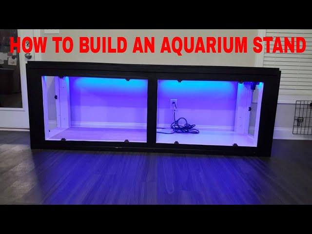 HOW TO BUILD A FISH TANK STAND FOR YOUR AQUARIUM