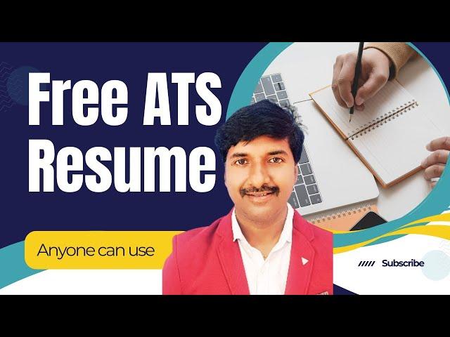 Best ATS Resume for freshers and Experienced | Free ATS Resume | Lucky Techzone