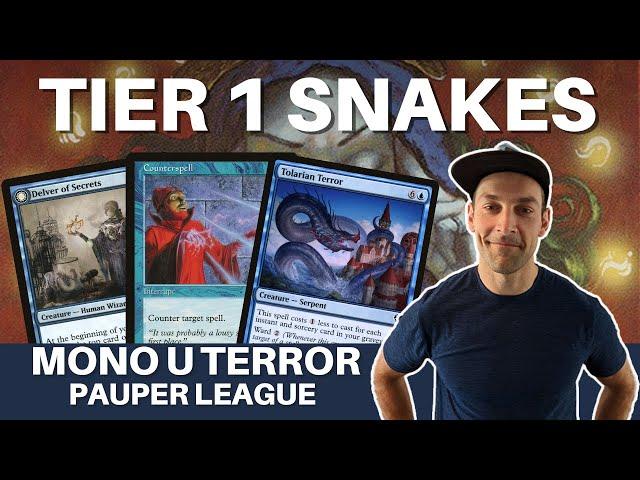 CLEAN AND STRONG- Mtg Pauper Mono Blue Terror is a tier 1 force to be reckoned with!