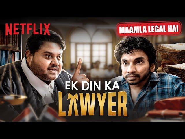 @iamchotemiyan Becomes a Lawyer for ONE DAY! Ft. @RVCJMedia | Netflix India