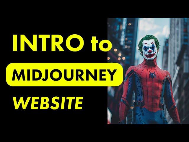 Beginner's Guide to Midjourney Website! Step by Step Walkthrough