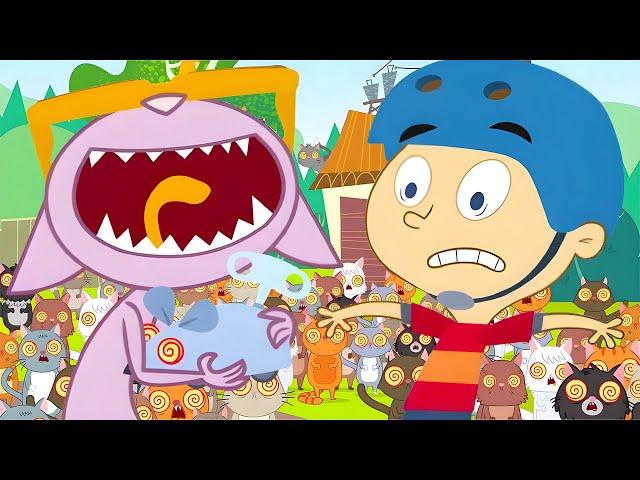 ¡Un ejército de gatos! | Niño Vs. Gato | WildBrain Historias De Miedo Para Niños  