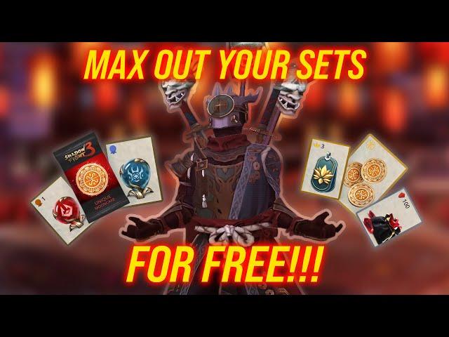 Max Out Your Sets For Free!  Amazing Rewards!  - Shadow Fight 3