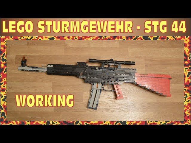 HOW TO MADE WORKING STG-44 STURMGEWEHR FROM LEGO | № 193