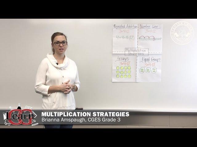 Learn CG: Grade 3 Multiplication Strategies