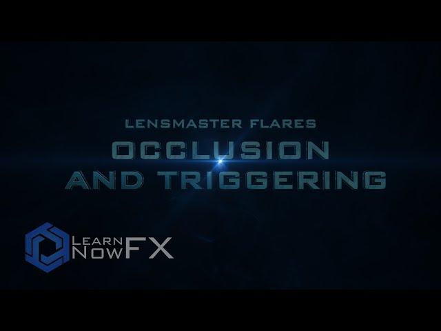 How to use Occlusion and Triggering in LensMaster Flares in Davinci Resolve/Fusion