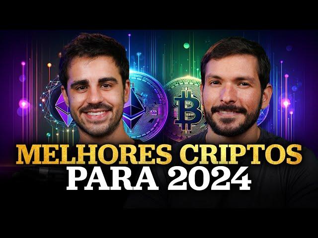 QUAIS AS MELHORES CRIPTOMOEDAS PARA 2024? | Bitcoin, Ether, Altcoins, IA, Airdrops: onde investir?