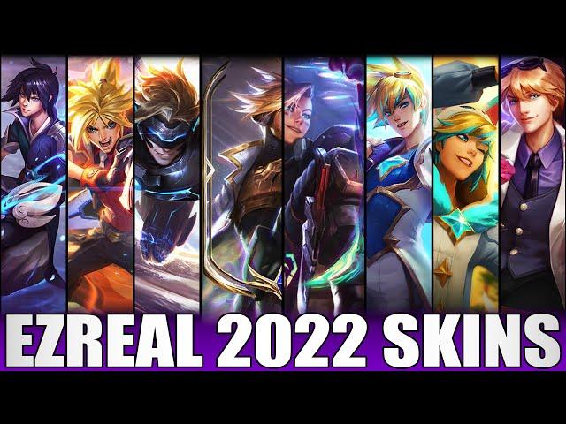 ALL EZREAL SKINS 2022 | Including PsyOps Ezreal