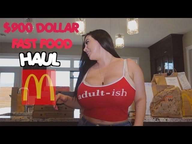 $900 Fast Food Haul by Korina Kova