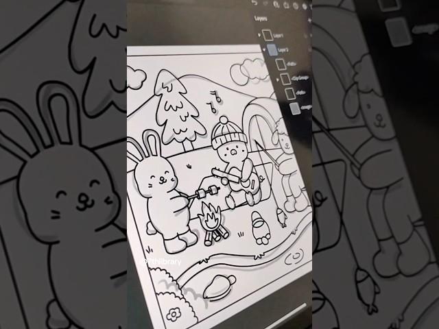 Illustrate My Hygge Coloring Book 