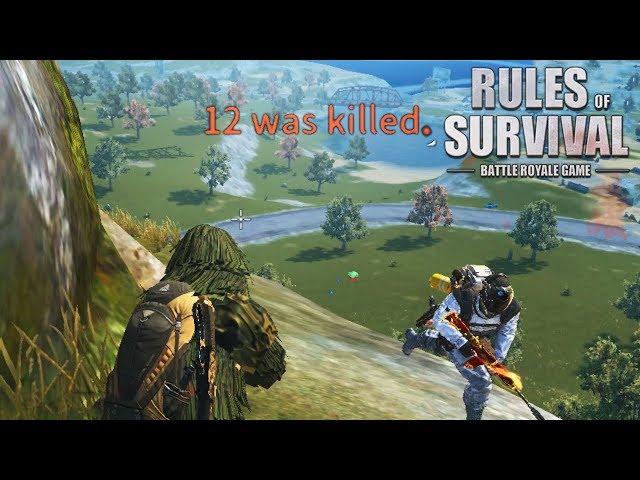 35 KILL FIRETEAM GAMEPLAY WITH NOAH! Rules of Survival (iOS/Android/PC)