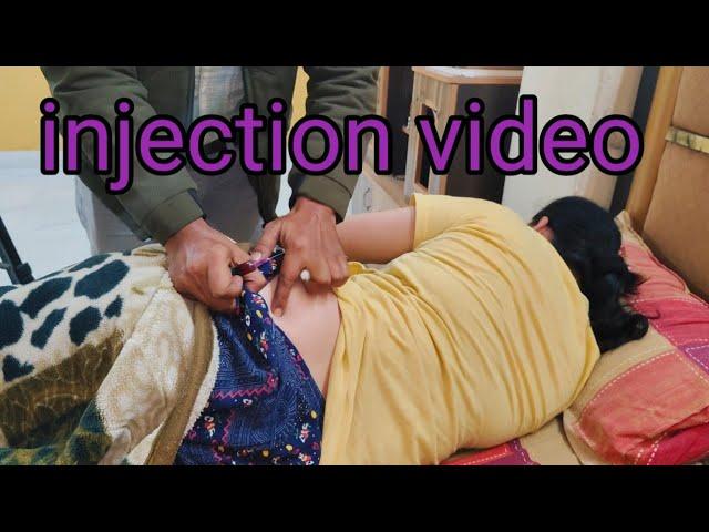 High BP|Aarti Hui bimar|Laga injection|injection ka dar|injection video|injection vlog #youtubevideo