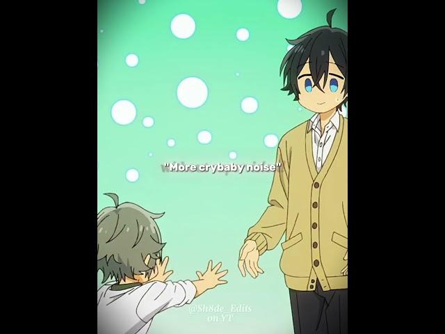 He was only trying to help #anime #horimiya #shorts