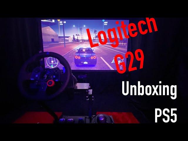 PS5 - Logitech G29 Lenkrad Unboxing/Test