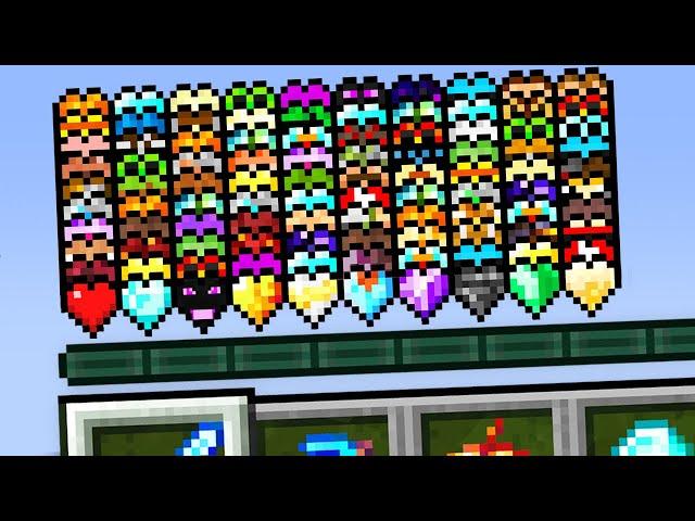 Minecraft, But With 100 Custom Hearts...