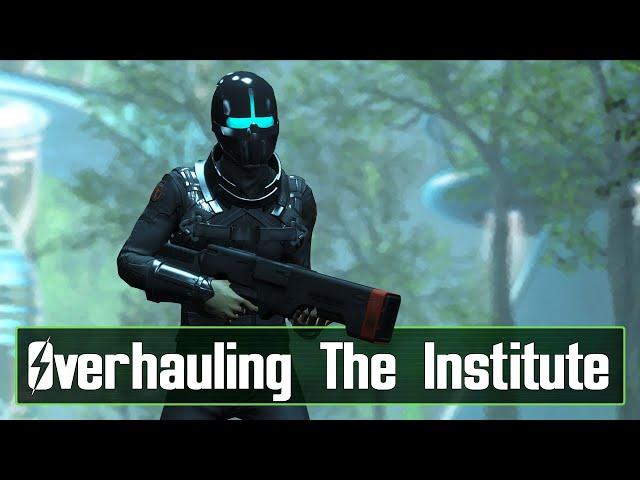 Making The Institute Look Sinister With Mods - Fallout 4 Mod Bundle