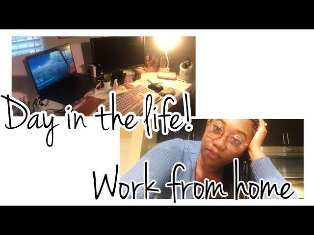 Work From Home Routine: DITL VLog