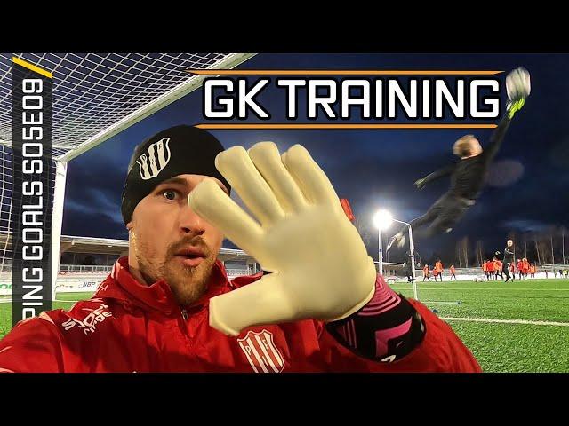 Swedish Goalkeeper Training - Saves & Side Volleys in the Snow!! | Keeping Goals S5Ep9