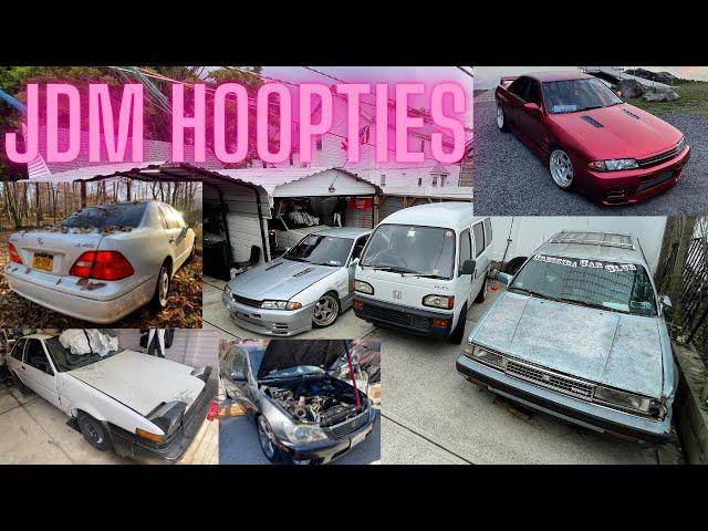 The Only JDM Hoopty Fleet On Youtube!!! Prices Included