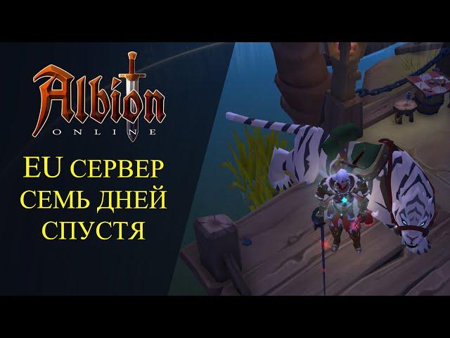 Albion online : EU СЕРВЕР СЕМЬ ДНЕЙ СПУСТЯ