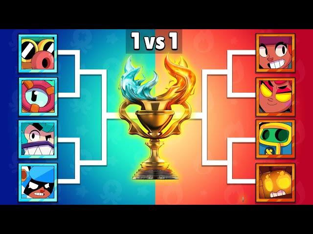 Who is The Best WATER or FIRE Brawler? | Brawl Stars Tournament