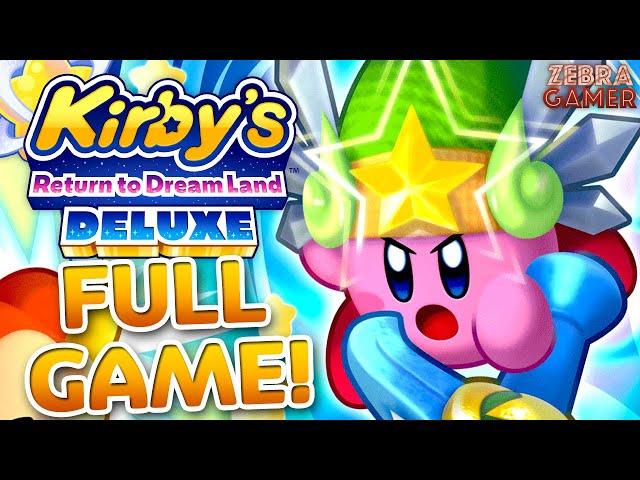 Kirby's Return to Dream Land Deluxe + Magolor Epilogue Full Game Walkthrough!