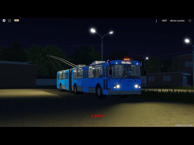 Поездка на ЗиУ-10 (ЗиУ-6205) в OneSkyVed's Trolleybuses Place (indev)