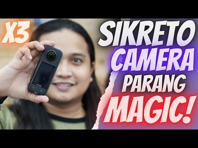 Sikretong Camera Parang Magic! Insta360 X3 Unboxing and Review!