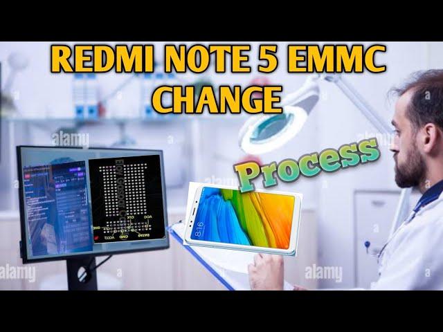 Redmi Note 5 EMMC Change|mi note 5 Emmc Change|Redmi note 5 Emmc change Full Process|Noor mobile