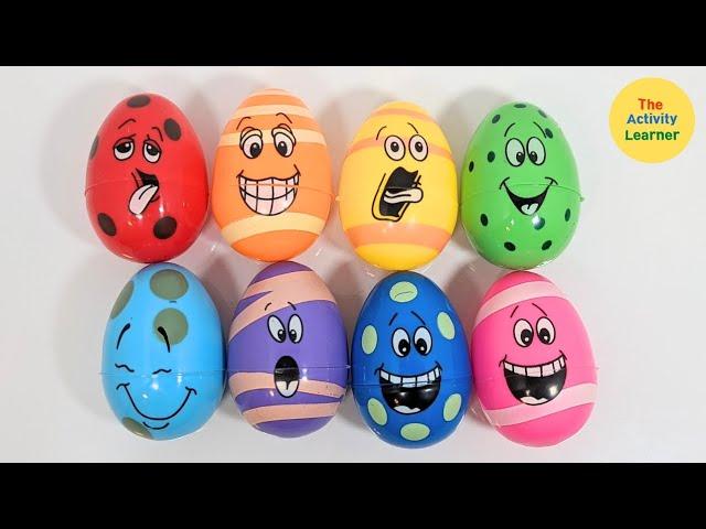 Sorting & Counting Activity With Silly Eggs | Educational Videos for Toddlers