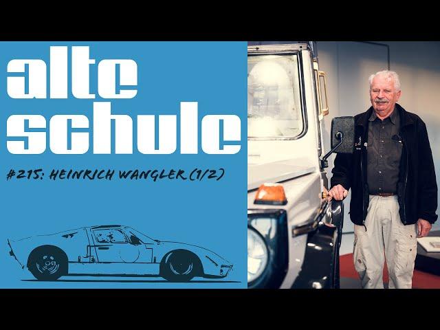 Alte Schule Episode 215 with Heinrich Wangler Pt. 1/2 (the Podcast)