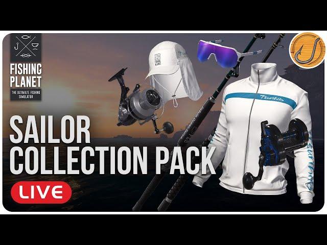 Testing the NEW Sailor Collection Pack! (Ocean Fishing) | Fishing Planet [LIVE]