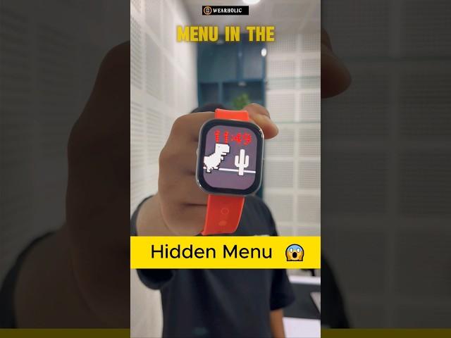 Hidden Menu In CMF Nothing Watch Pro #cmf #nothing #nothingwatchpro #smartwatch #tech