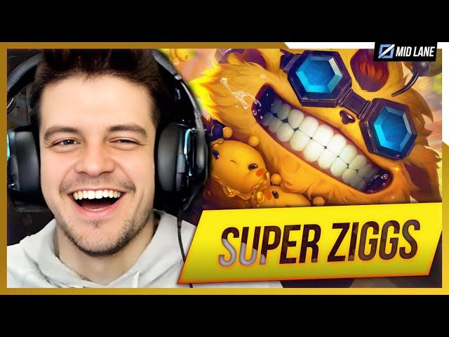 Ele tem DANO, CONTROLE DE GRUPO e ZONING? É o SUPER ZIGGS!