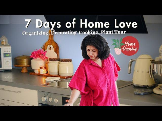 7 Days of Home Love 🪴 | Organizing, Decorating, Ikea Finds, Plant Care & Everyday Home Moments