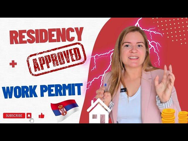 RESIDENCY and WORK permit in Serbia - ALL IN ONE !? (February 2024 UPDATE)