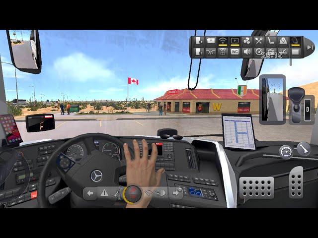 Bus Simulator : Ultimate | Zuuks Tunnel | Mobile Gameplay | Mercedes-Benz | Drive with Devil 